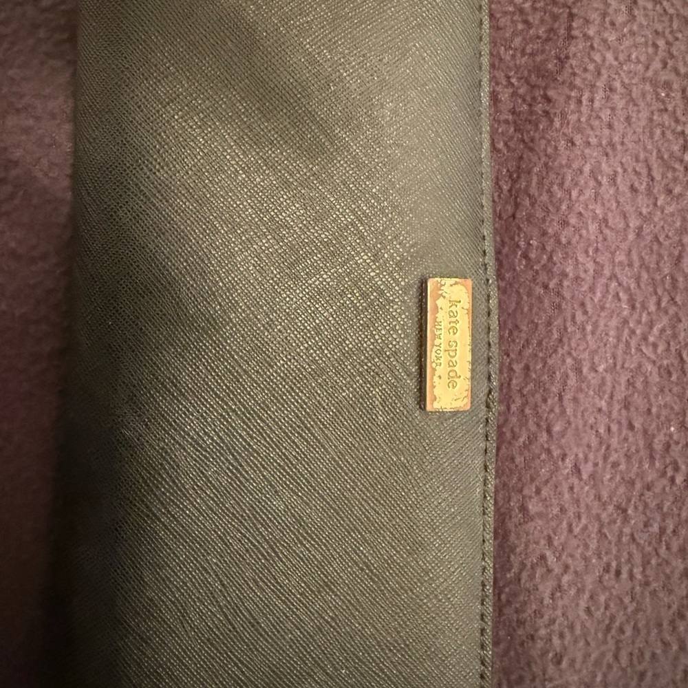 Kate Spade Black Leather Wallet